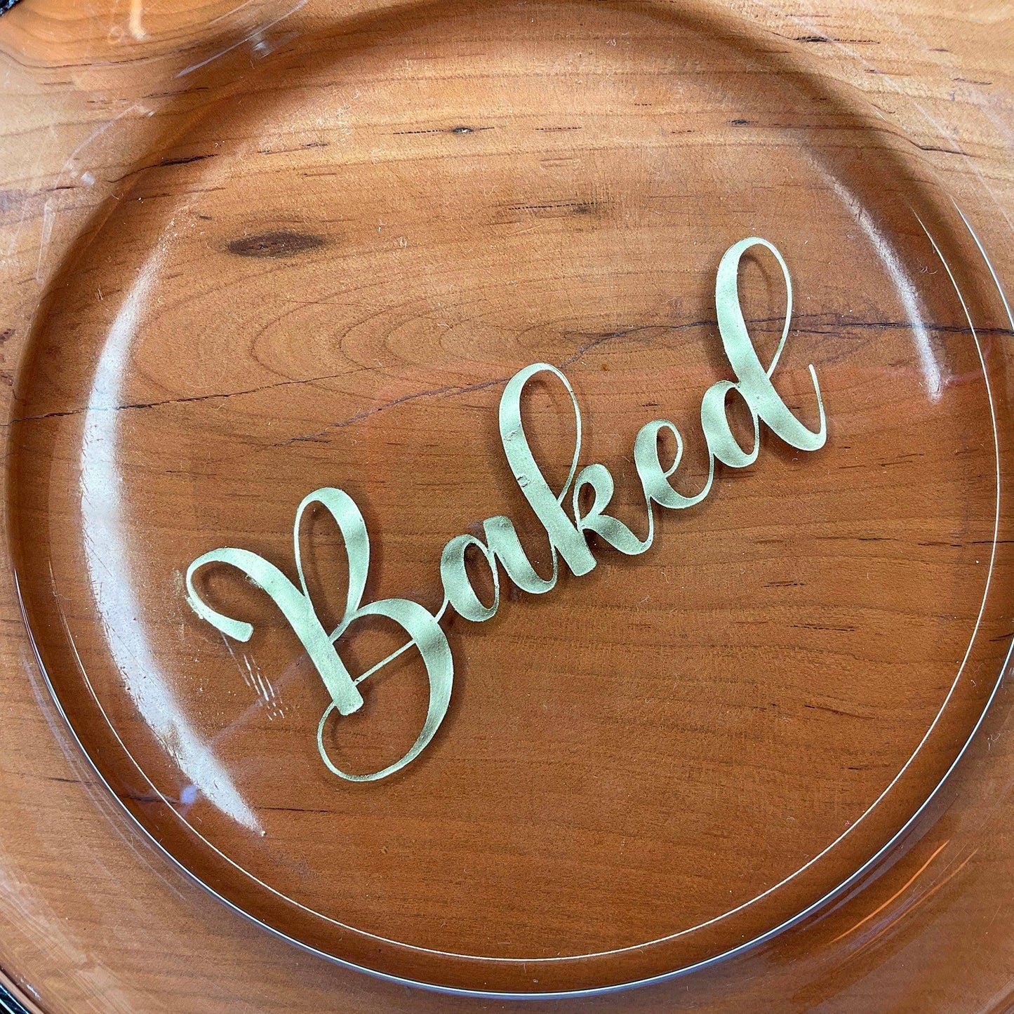 Baked Glass Skillet - Offensively Domestic