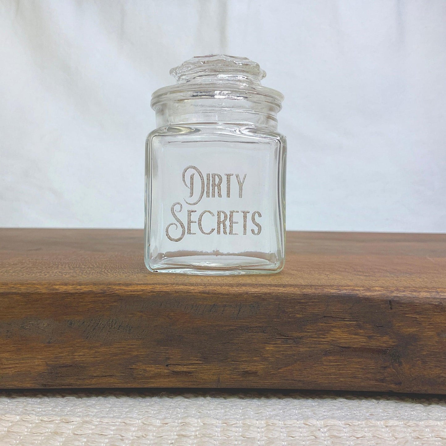 Dirty Secrets Apothecary Jar - Offensively Domestic