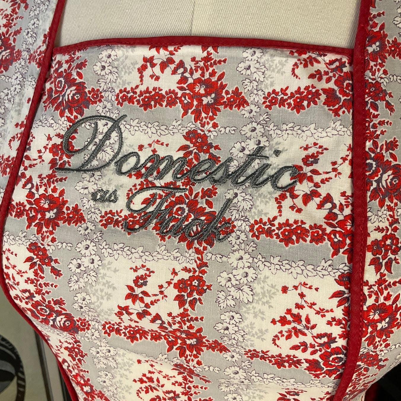 Domestic as Fuck Apron - Offensively Domestic