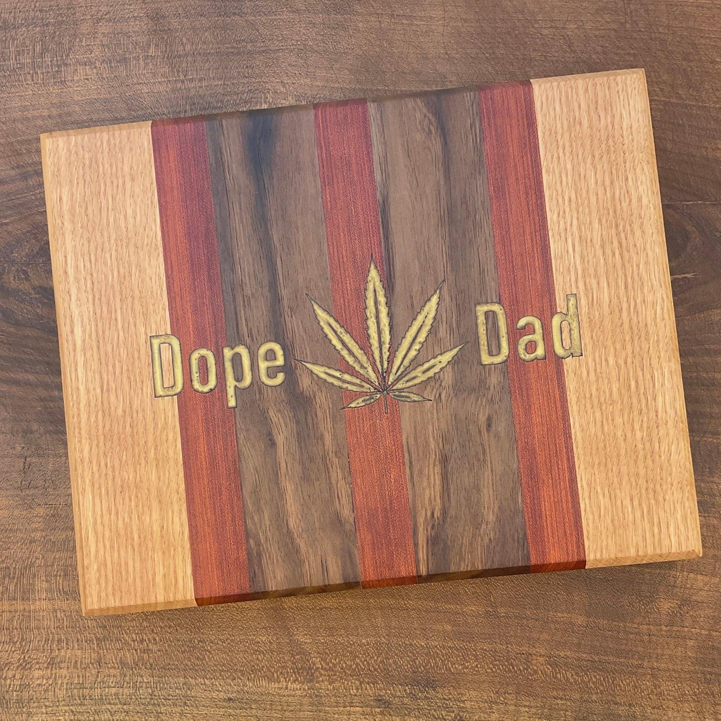 Dope Dad Cutting Board - Offensively Domestic