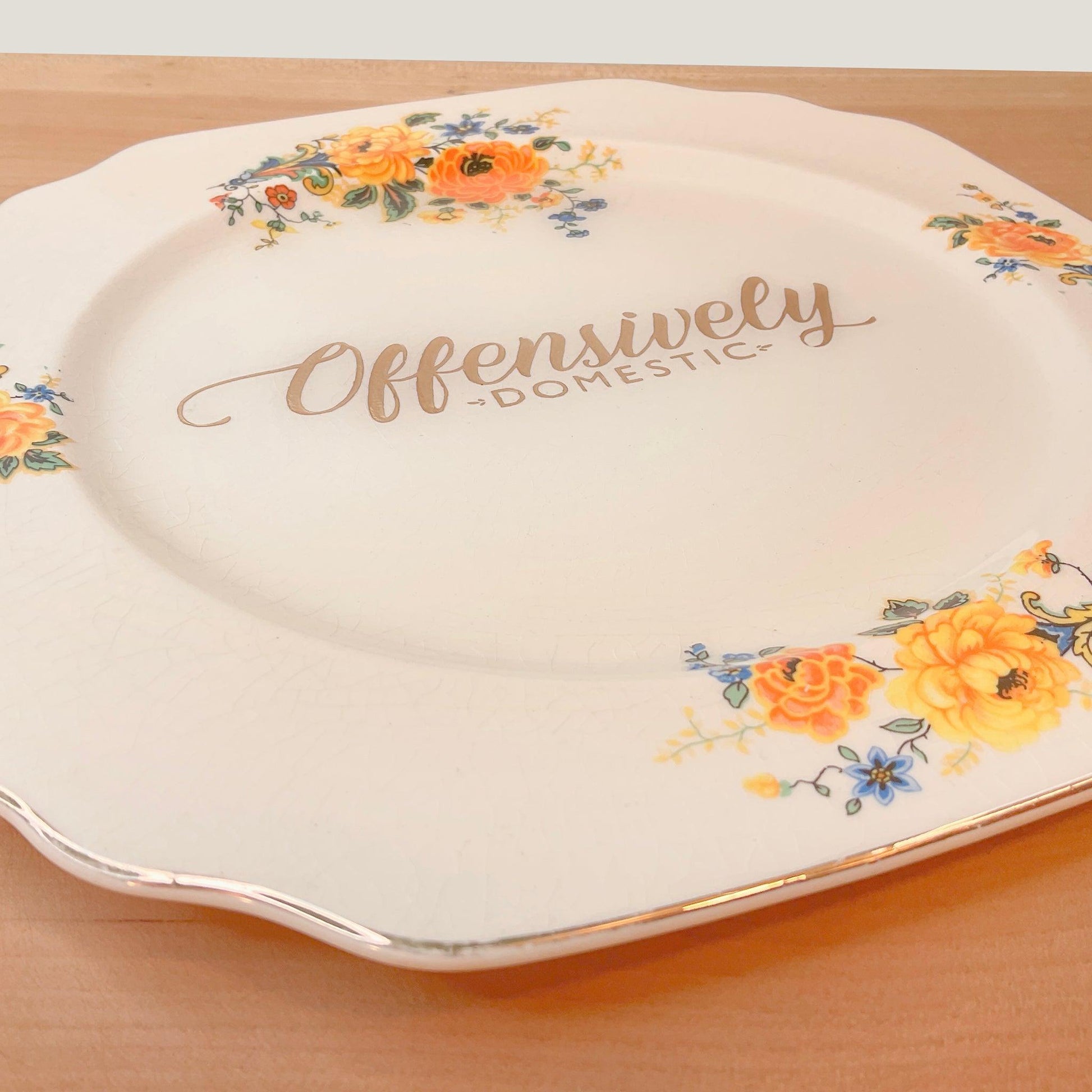 OD Dinner Plate - Offensively Domestic
