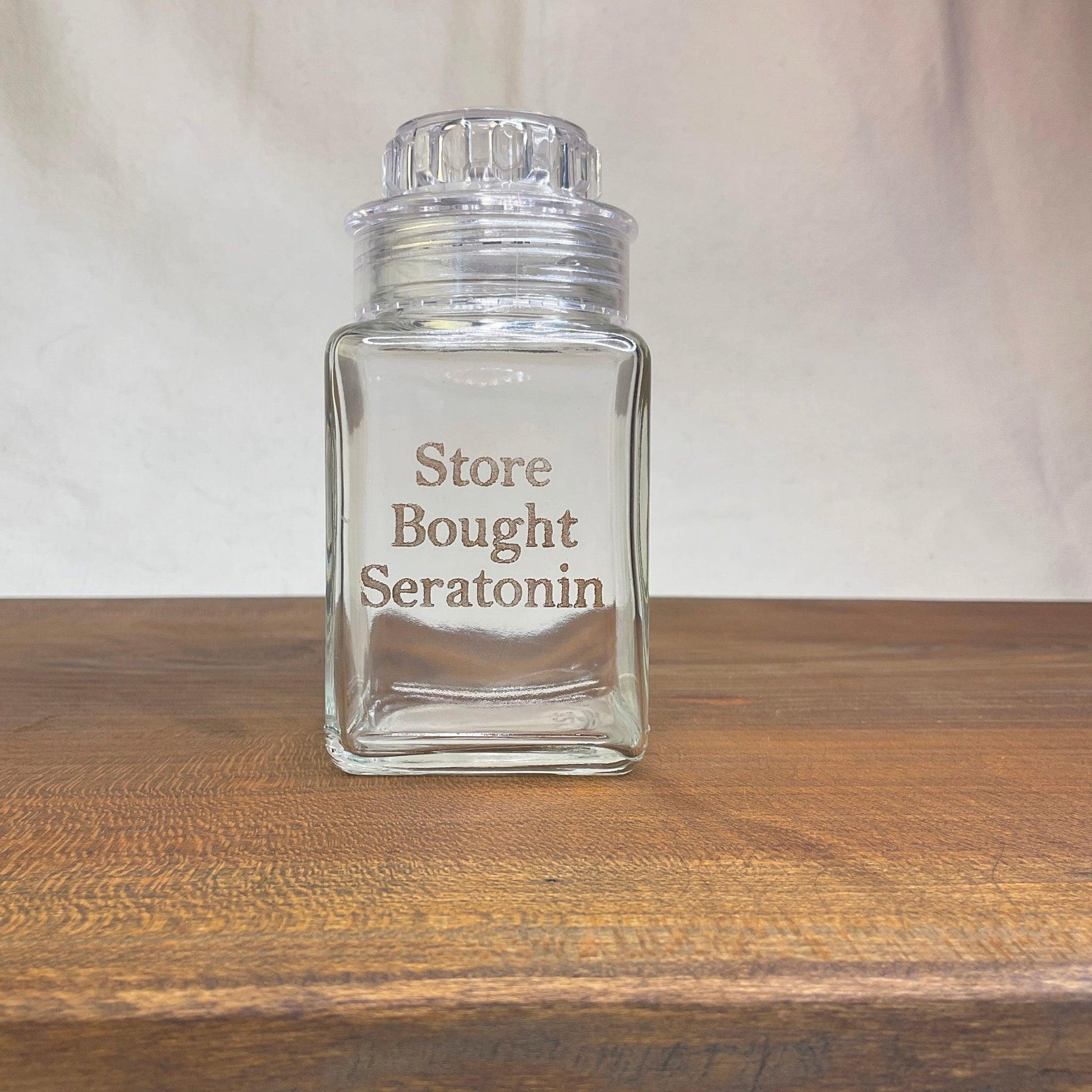 Store Bought Serotonin Apothecary Jar, Economy Size! - Offensively Domestic