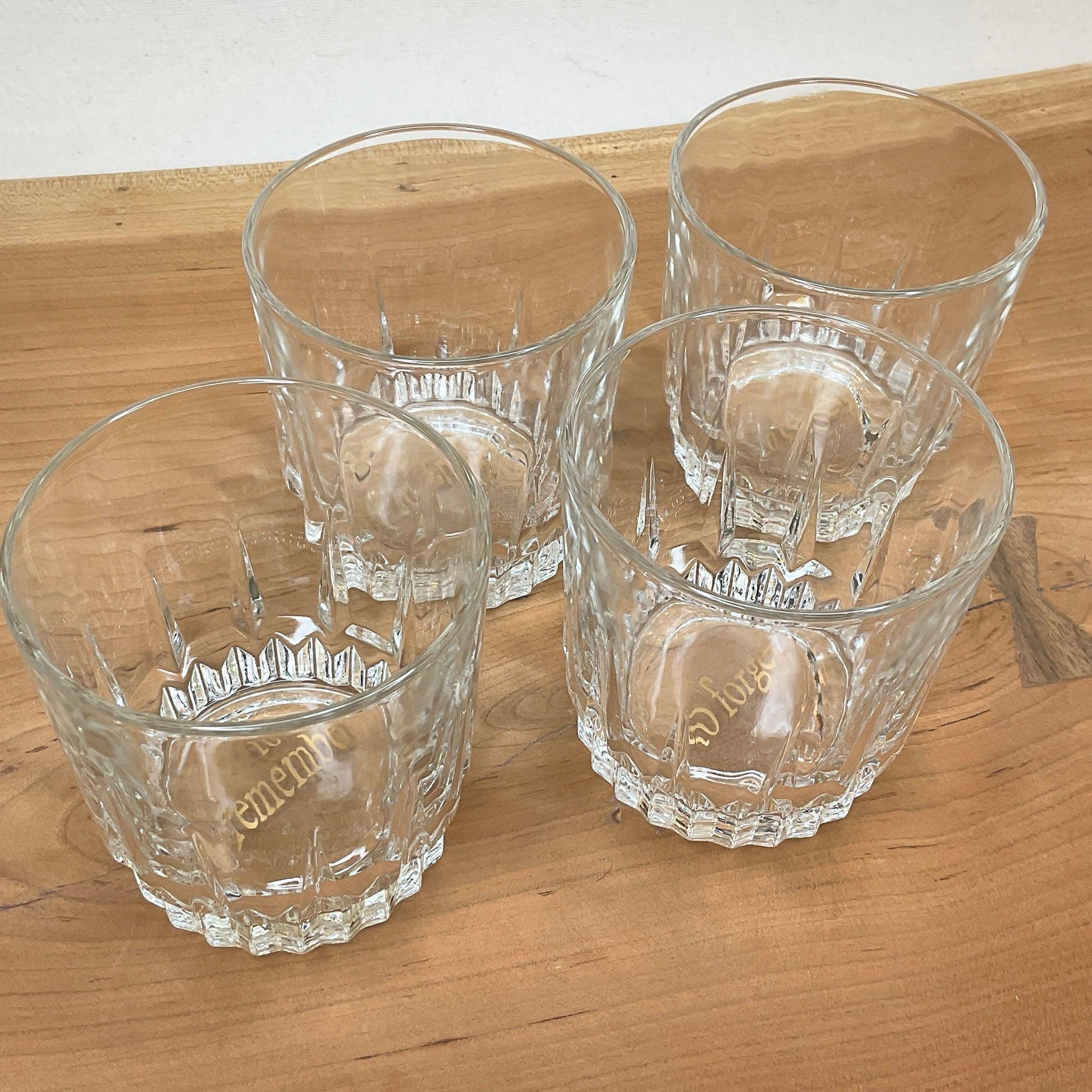 To Remember / To Forget Whiskey Glasses - Offensively Domestic