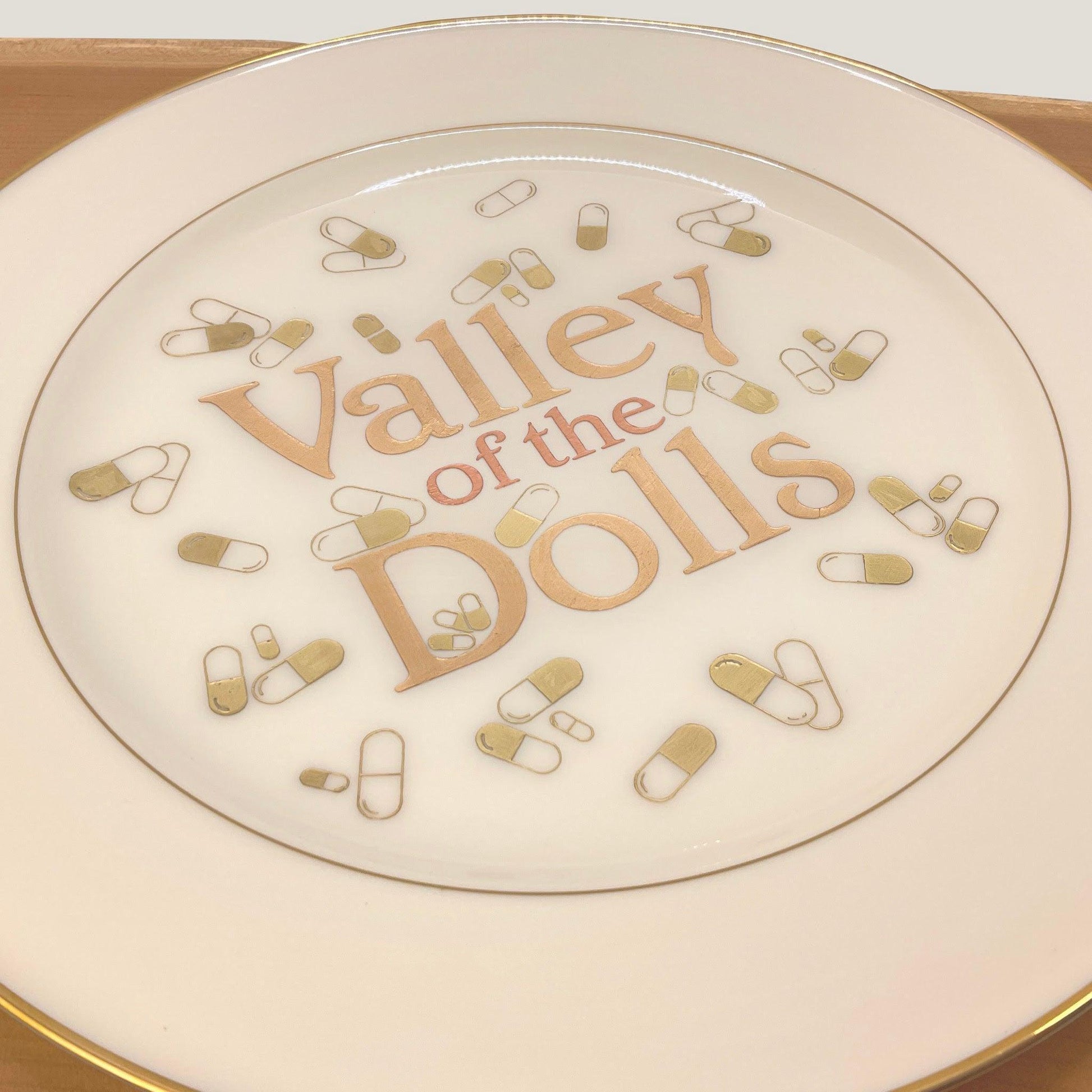 Valley of the Dolls Charger Plate - Offensively Domestic
