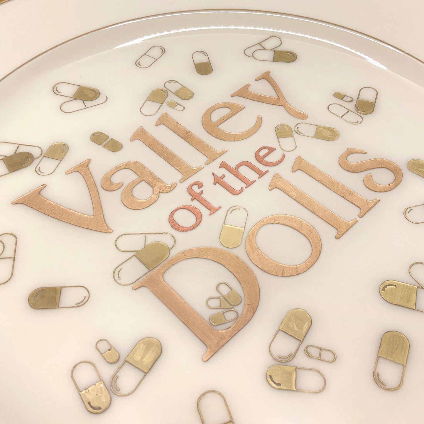 Valley of the Dolls Charger Plate - Offensively Domestic